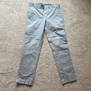 Lands end men’s gray cotton blend slacks size 32 waist